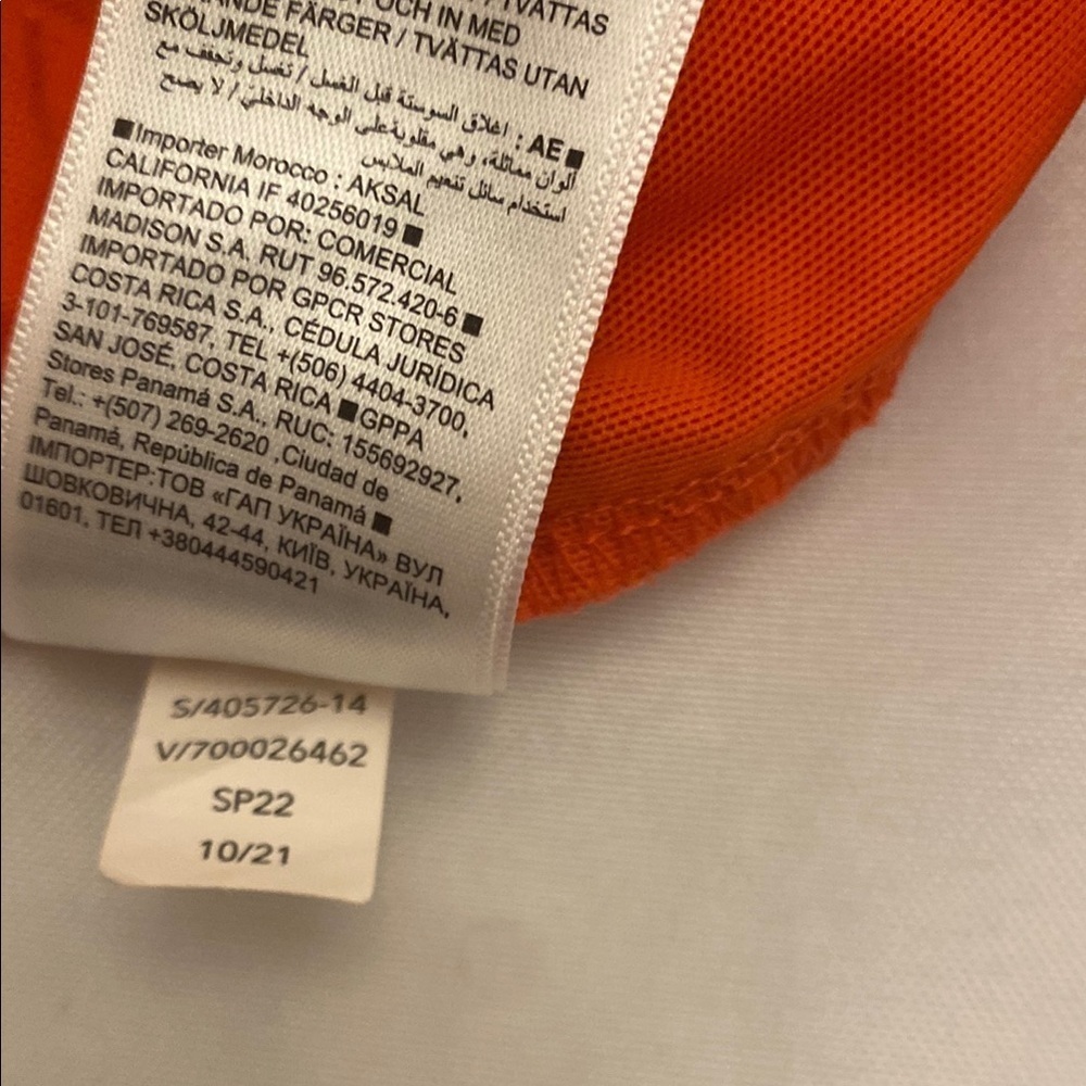 Athleta Trekkie North Jogger Mountain Neon Orange Zip Pocket Size 6 - Picture 14 of 14